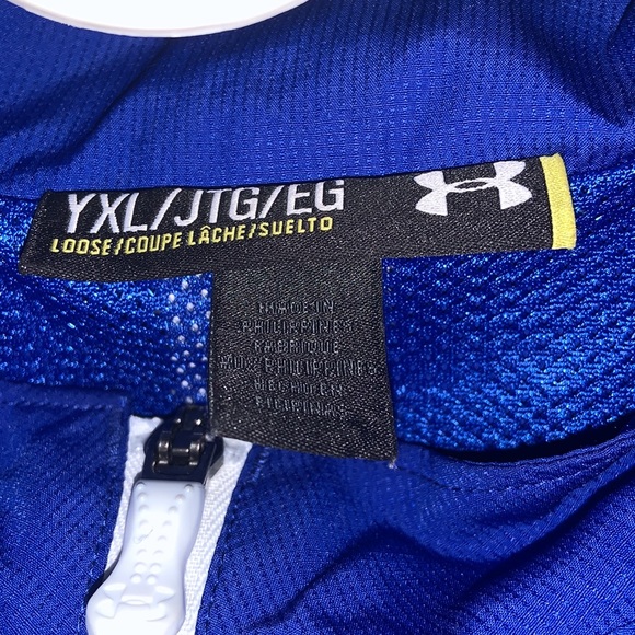 Under Armour Jackets & Coats Kids Under Armour Royal Blue Extra Large Wind Jacket Poshmark